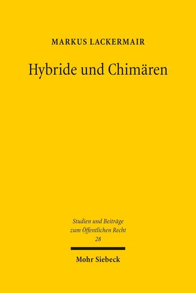 Produktbild: Hybride und Chim&auml;ren