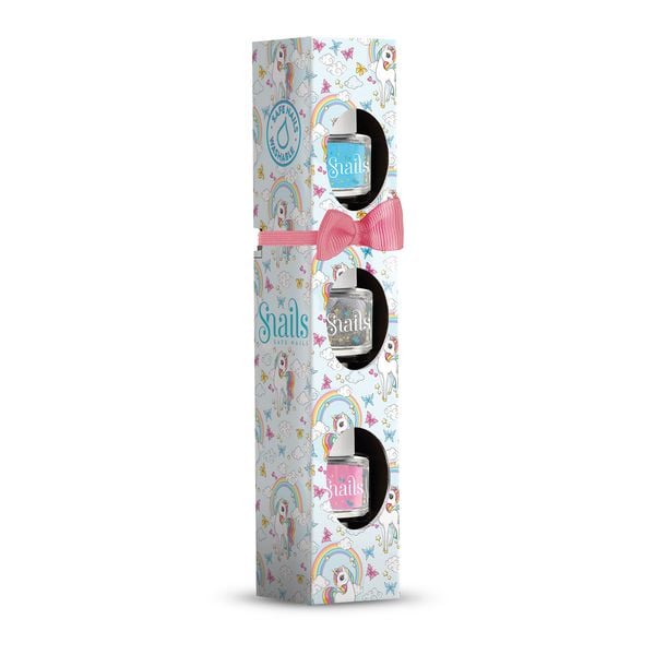 Produktbild: Snails 3er Geschenkset Nagellack Mini Regenbogenland