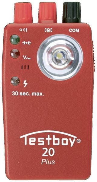 Testboy 20 Plus Durchgangsprüfgerät CAT II 300V LED, Akustik