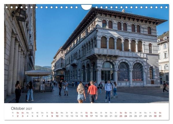 Produktbild: Como und der Comer See (Wandkalender 2027 DIN A4 quer), CALVENDO Monatskalender