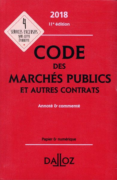 Produktbild: Code des Marches Publics et Autres Contrats Annote et Commente