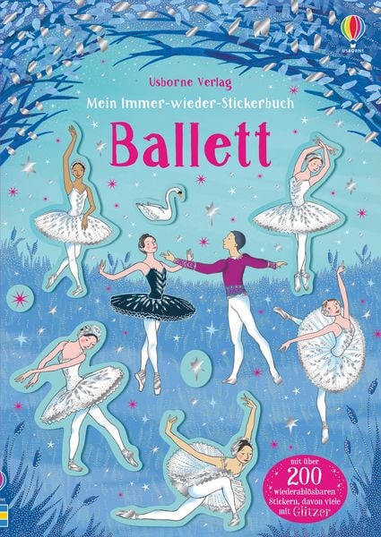 Mein Immer-wieder-Stickerbuch: Ballett, Taschenbuch von Kirsteen Robson, Usborne, 9781789412734