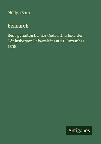 Produktbild: Bismarck