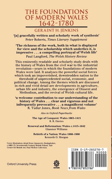 Produktbild: The Foundations of Modern Wales 1642-1780