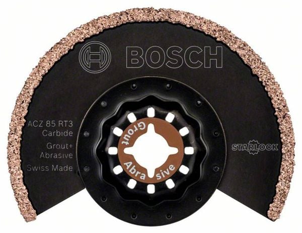 Bosch Accessories 2609256952 ACZ 85 RT Hartmetall Segmentsägeblatt 85mm 1St.