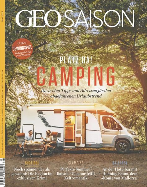 Produktbild: GEO SAISON 05/2022 - Camping