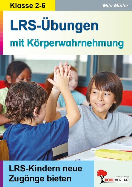 Produktbild: LRS-&Uuml;bungen mit K&ouml;rperwahrnehmung