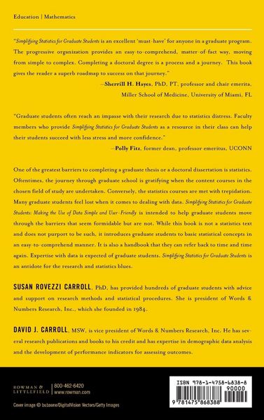 Produktbild: Simplifying Statistics for Graduate Students