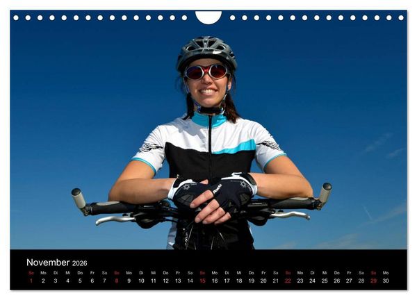 Produktbild: BIKE and FUN (Wandkalender 2026 DIN A4 quer), CALVENDO Monatskalender