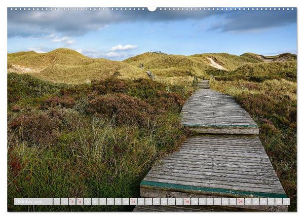 Produktbild: Amrum, die Perle in der Nordsee (hochwertiger Premium Wandkalender 2026 DIN A2 quer), Kunstdruck in Hochglanz