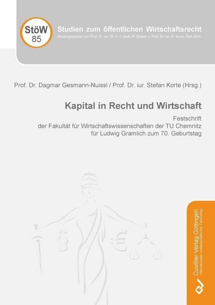 Produktbild: Kapital in Recht und Wirtschaft