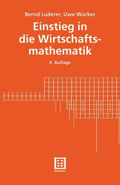Produktbild: Einstieg in die Wirtschaftsmathematik