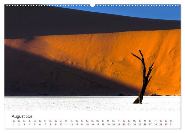 Produktbild: Deadvlei - Ein einzigartiges Naturwunder. (Wandkalender 2026 DIN A2 quer), CALVENDO Monatskalender