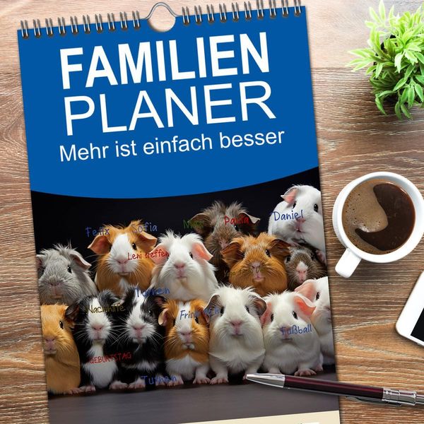 Produktbild: Familienplaner 2026 - Mehr ist einfach besser mit 5 Spalten (Wandkalender, 21 x 45 cm) CALVENDO