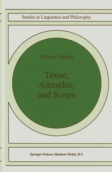 Produktbild: Tense, Attitudes, and Scope