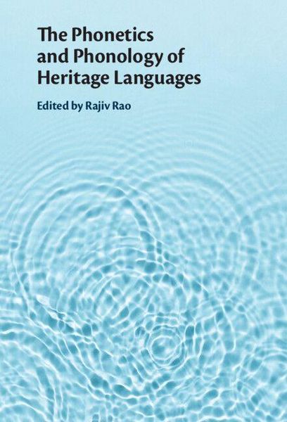 Produktbild: The Phonetics and Phonology of Heritage Languages