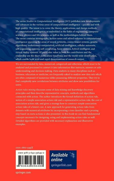 Produktbild: Action Rules Mining