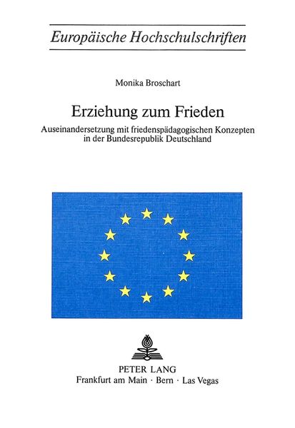 Produktbild: Erziehung zum Frieden