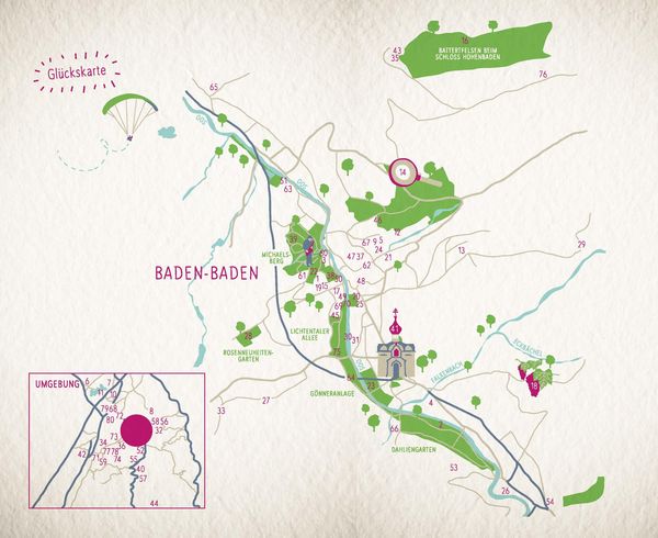 Produktbild: Glücksorte in Baden-Baden