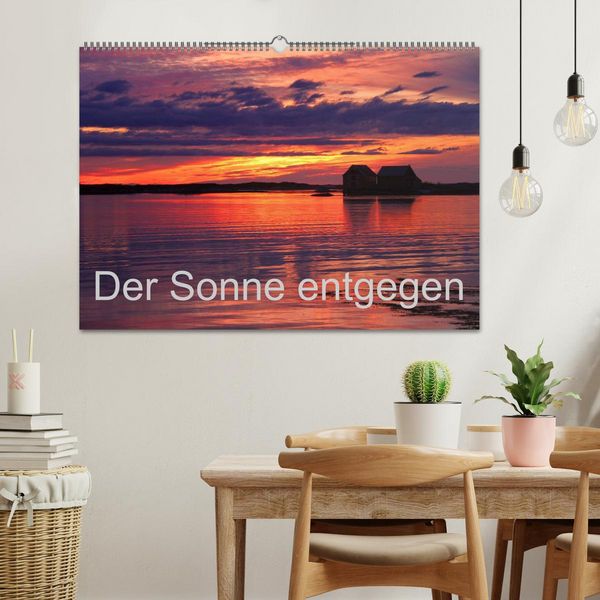 Produktbild: Der Sonne entgegen (Wandkalender 2026 DIN A2 quer), CALVENDO Monatskalender