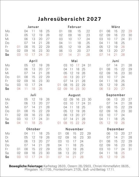Produktbild: Simons Katze Tagesabrei&szlig;kalender 2027