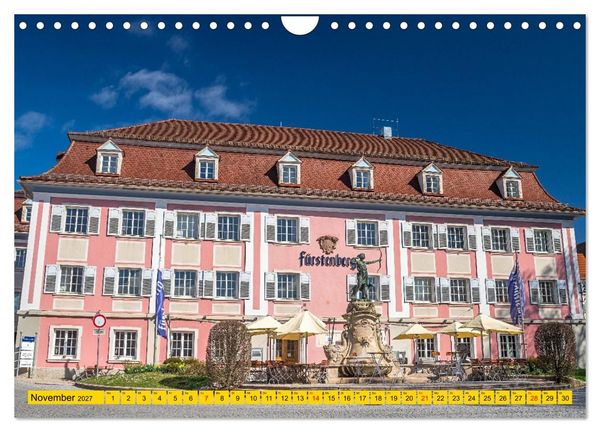Produktbild: Donaueschingen (Wandkalender 2027 DIN A4 quer), CALVENDO Monatskalender