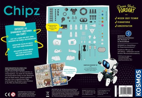 Produktbild: Chipz - Dein intelligenter Roboter