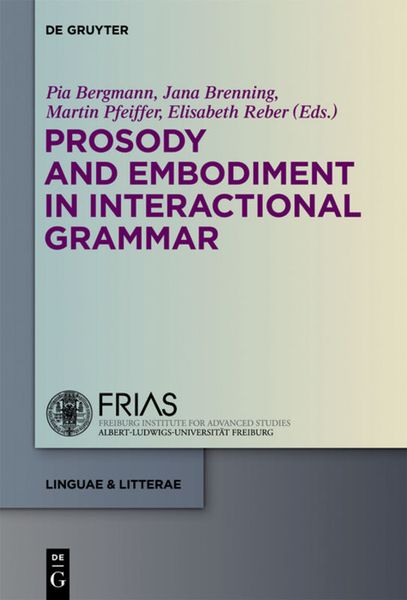 Produktbild: Prosody and Embodiment in Interactional Grammar