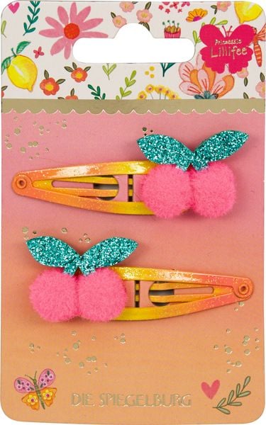 Produktbild: Haarclips Kirschen / Prinzessin Lillifee