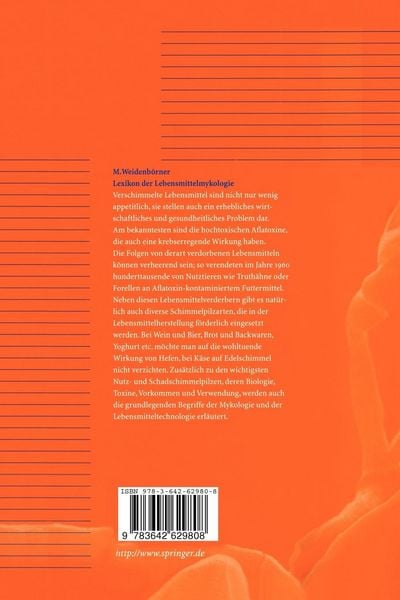 Produktbild: Lexikon der Lebensmittelmykologie