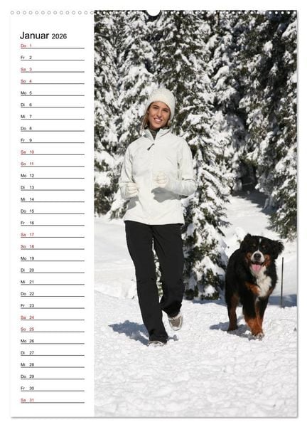 Produktbild: Der Laufplaner (hochwertiger Premium Wandkalender 2026 DIN A2 hoch), Kunstdruck in Hochglanz