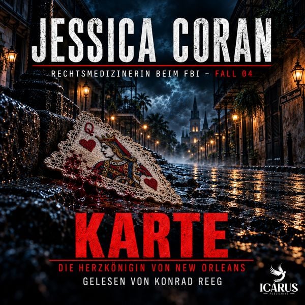 Produktbild: KARTE - Die Herzk&ouml;nigin von New Orleans (Jessica Coran 4)