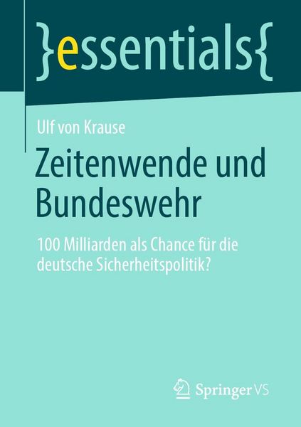 Produktbild: Zeitenwende und Bundeswehr