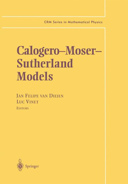 Produktbild: Calogero&mdash;Moser&mdash; Sutherland Models