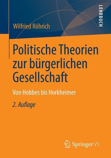 Produktbild: Politische Theorien zur b&uuml;rgerlichen Gesellschaft