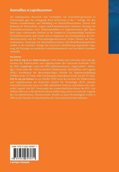 Produktbild: Materialfluss in Logistiksystemen