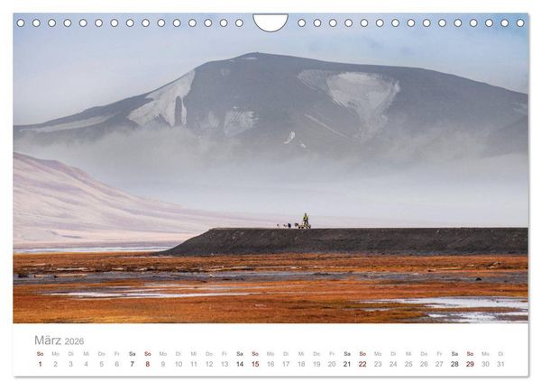 Produktbild: Spitzbergen - Wild.Rau.Ungez&auml;hmt. (Wandkalender 2026 DIN A4 quer), CALVENDO Monatskalender