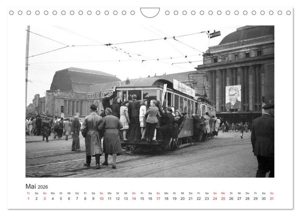 Produktbild: Leipzig : Fotografien von Karl Heinz Mai (1920-1964) (Wandkalender 2026 DIN A4 quer), CALVENDO Monatskalender