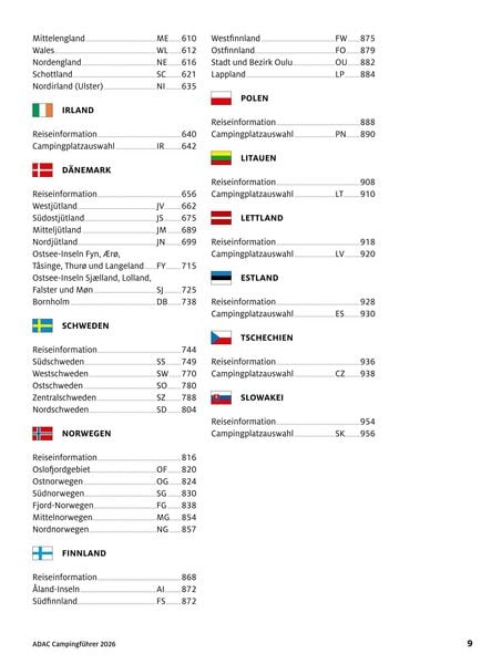 Produktbild: ADAC Campingf&uuml;hrer Deutschland/Nordeuropa 2026