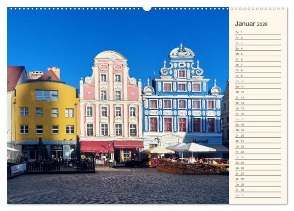 Produktbild: Quer durch Polens Norden (hochwertiger Premium Wandkalender 2026 DIN A2 quer), Kunstdruck in Hochglanz