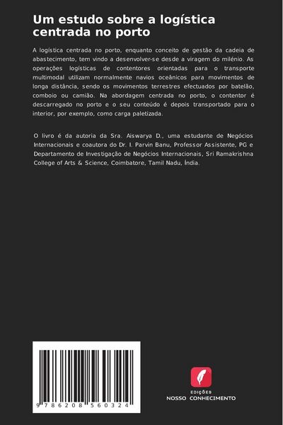Produktbild: Um estudo sobre a log&iacute;stica centrada no porto