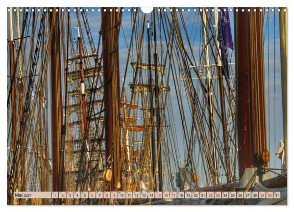 Produktbild: Hanse Sail - Rostock. Du bist so sch&ouml;n (Wandkalender 2027 DIN A3 quer), CALVENDO Monatskalender