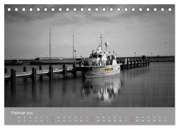 Produktbild: H&auml;fen der Ostsee (Tischkalender 2026 DIN A5 quer), CALVENDO Monatskalender