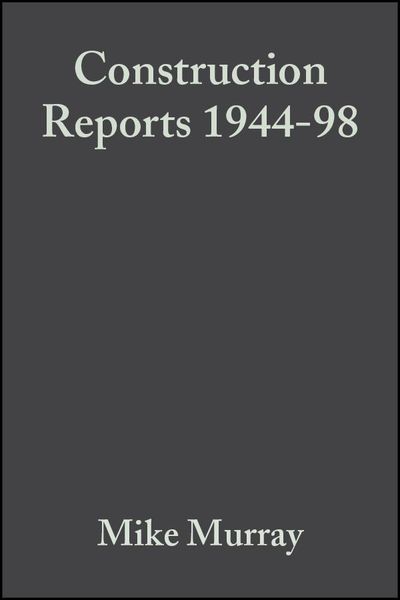 Produktbild: Construction Reports 1944-98