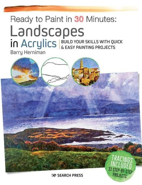 Produktbild: Ready to Paint in 30 Minutes: Landscapes in Acrylics