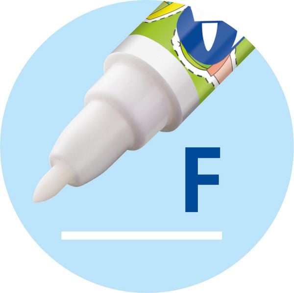 Produktbild: Pelikan Tintenkiller Super Pirat, Strichst&auml;rke F = Fein, 2er Set