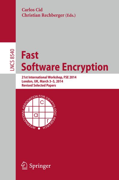 Produktbild: Fast Software Encryption