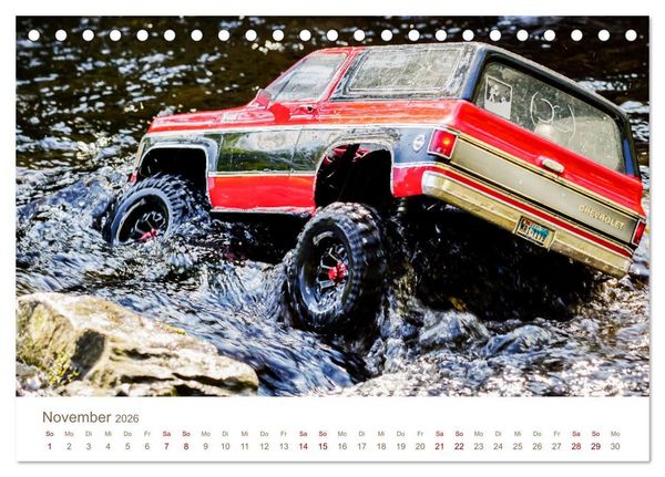 Produktbild: Where your RC Adventure begins! (Tischkalender 2026 DIN A5 quer), CALVENDO Monatskalender