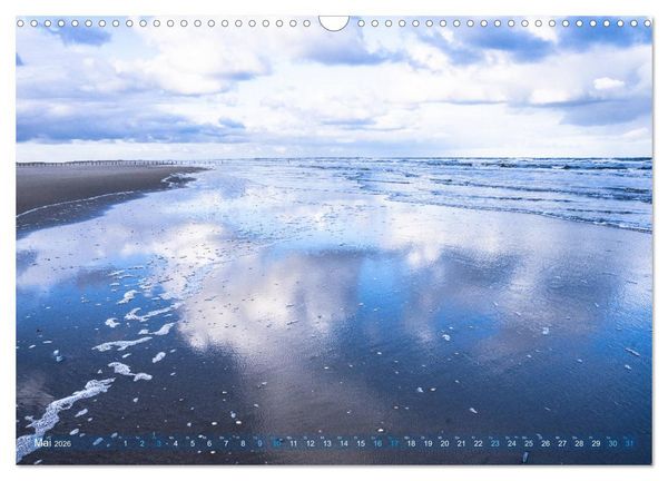 Produktbild: R&ouml;m&ouml; - Str&auml;nde und D&uuml;nen (Wandkalender 2026 DIN A3 quer), CALVENDO Monatskalender