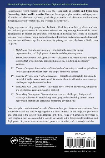 Produktbild: Handbook on Mobile and Ubiquitous Computing